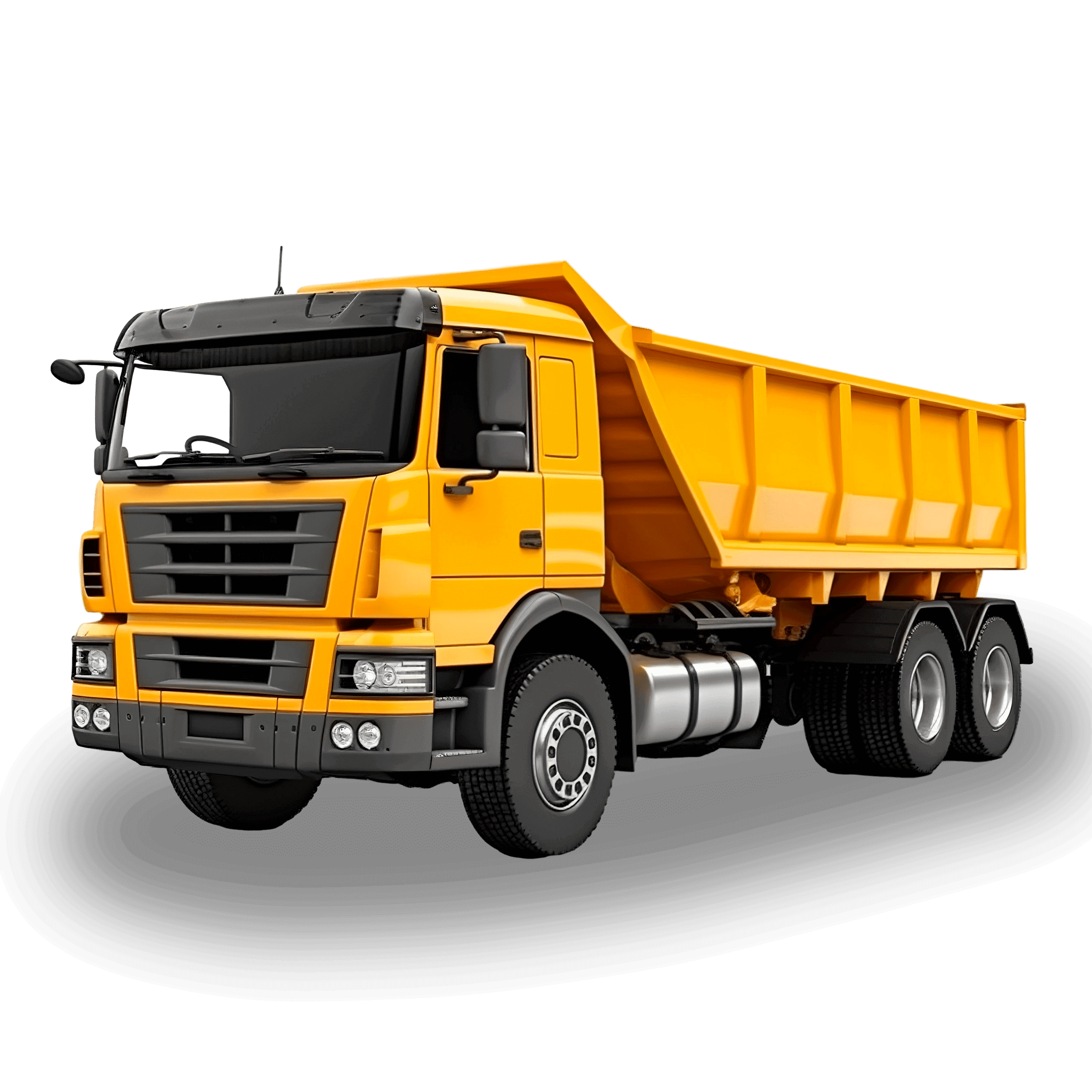 Автосамосвал для перевозки сыпучих грузов компании TLL