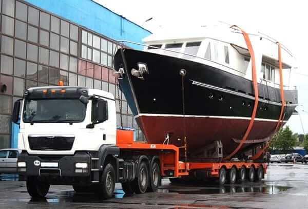 Негабарит перевозки судна
